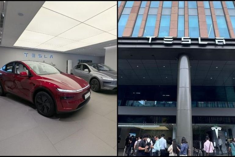 Tesla Opens Second Showroom, First Supercharger in Delhi